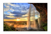 Obraz Seljalandsfoss waterfall Iceland zs24726